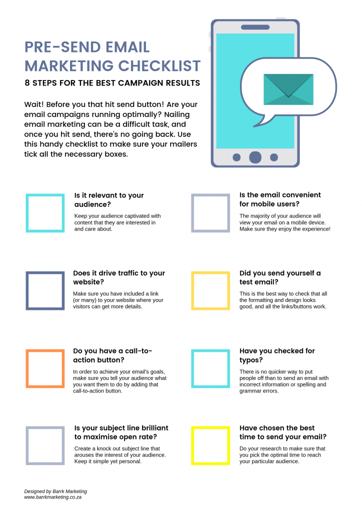 Pre-send Email Checklist